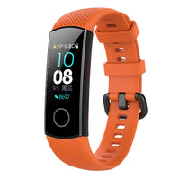 Silicone Watch Strap for Honor Band 4 5 Wristbands Accessories Replacement Sport Strap for Huawei Honor Band 5 4 Bracelet