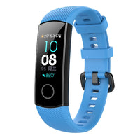 Silicone Watch Strap for Honor Band 4 5 Wristbands Accessories Replacement Sport Strap for Huawei Honor Band 5 4 Bracelet