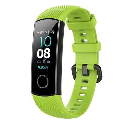 Silicone Watch Strap for Honor Band 4 5 Wristbands Accessories Replacement Sport Strap for Huawei Honor Band 5 4 Bracelet