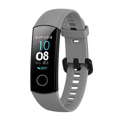 Silicone Watch Strap for Honor Band 4 5 Wristbands Accessories Replacement Sport Strap for Huawei Honor Band 5 4 Bracelet